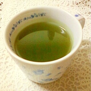 ヘルシーで爽やかに☆青汁野菜緑のジュース緑茶☆。*